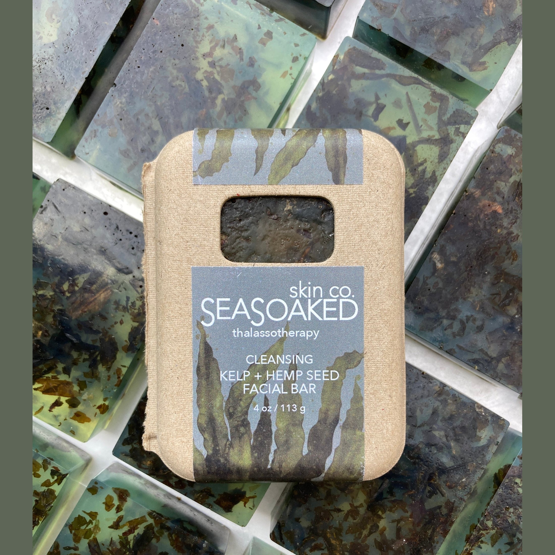 Kelp Hemp Seed Facial Bar
