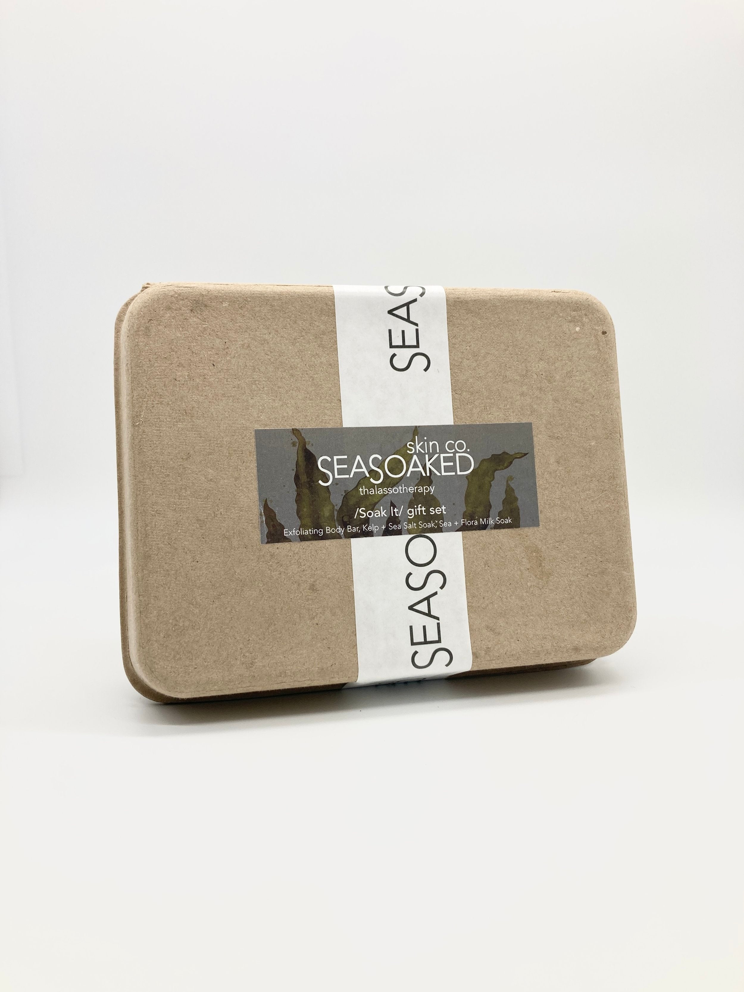 Bath Box Set in compostable packaging.