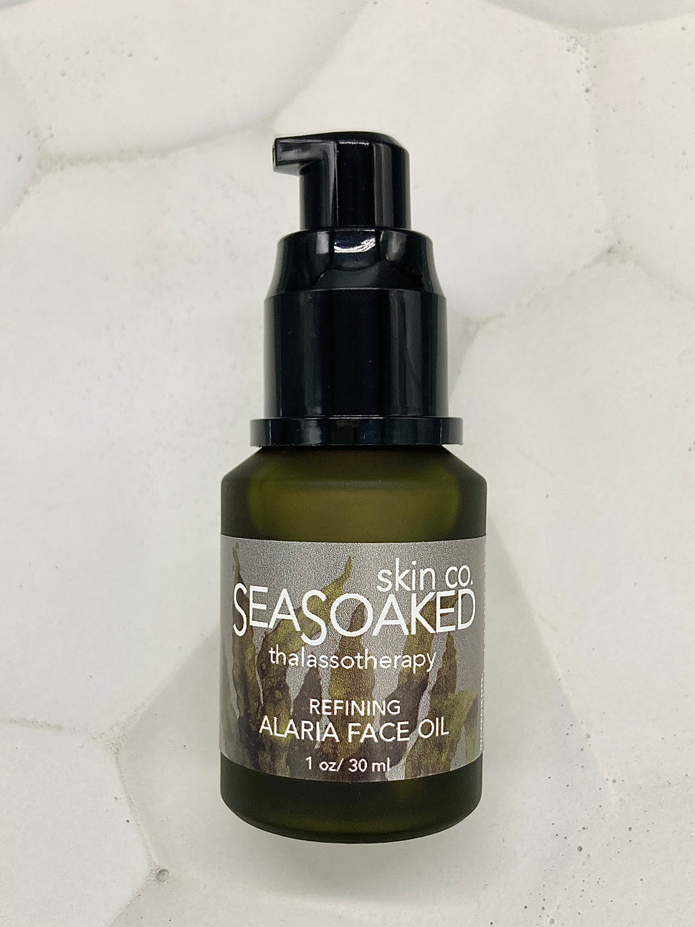 Bottle of Alaria Face Oil
