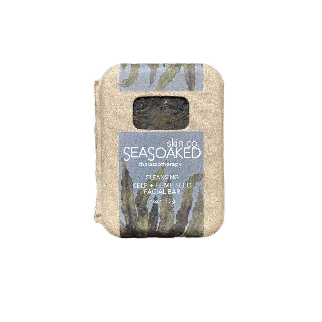 Cleansing Kelp + Hemp Seed Face Bar